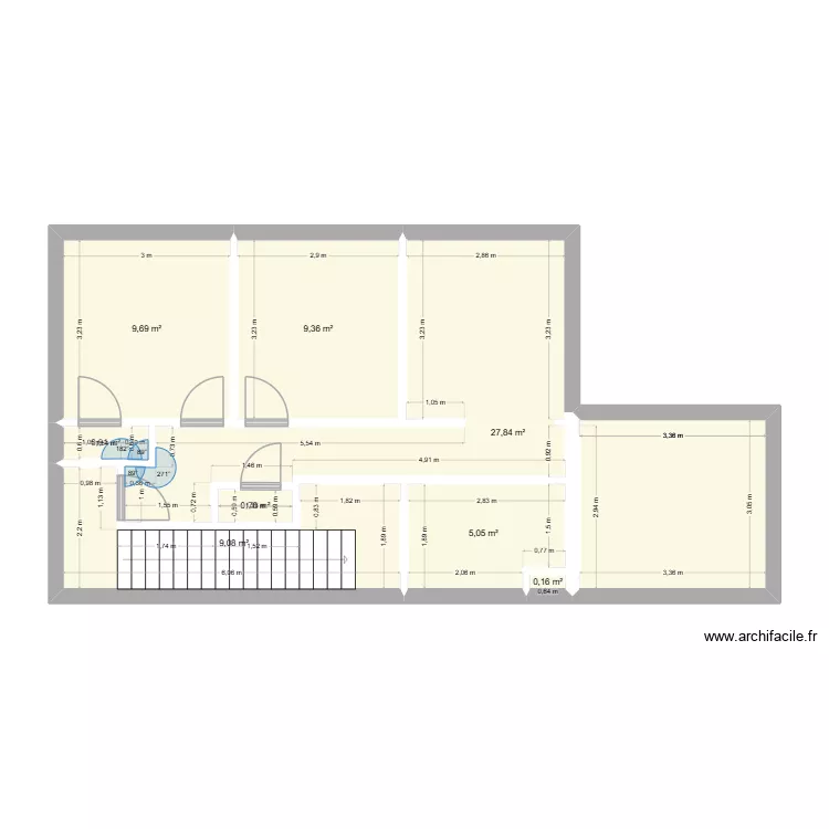 5854 CC 11jan26. Plan de 8 pièces et 63 m² 5854 CC 11jan26. Plan de 8 pièces et 63 m²
