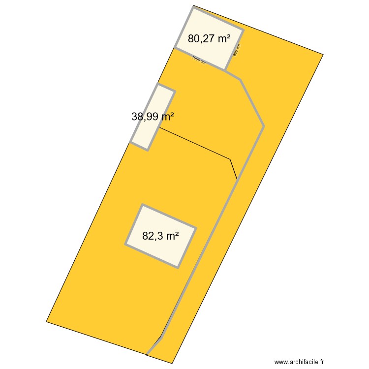 projet local société. Plan de 0 pièce et 0 m2