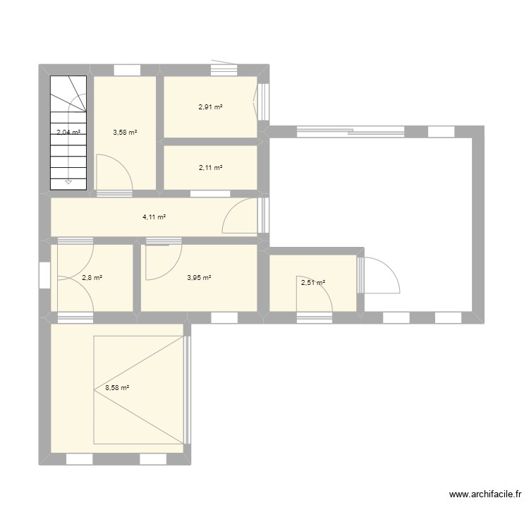 maic. Plan de 0 pièce et 0 m2