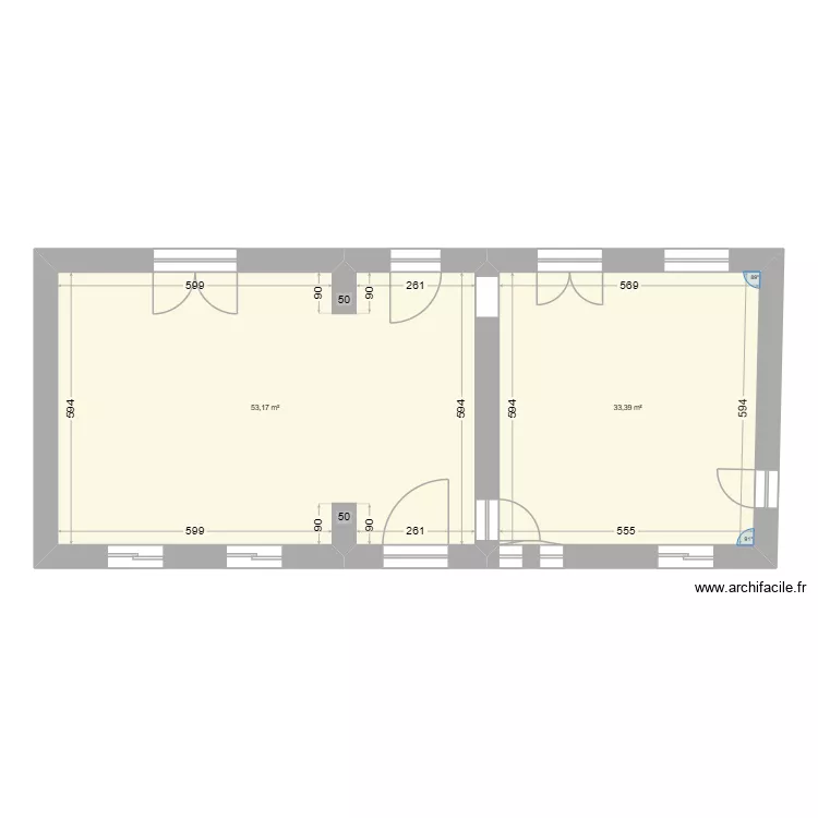 Plan ex&eacute;cution RDC. Plan de 