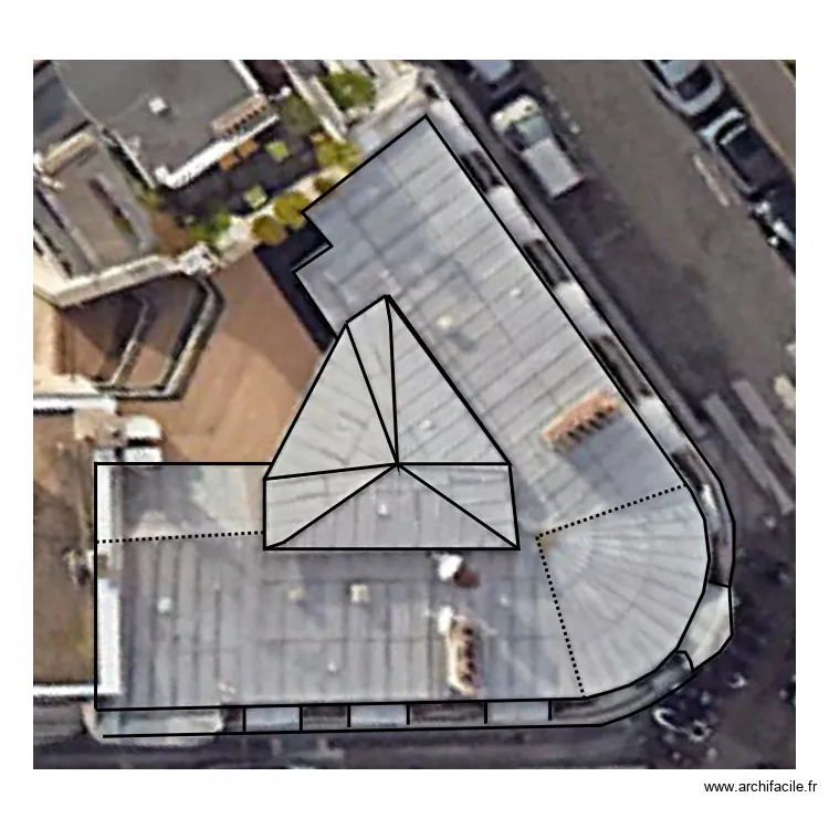 11 Leroux 75007 PARIS. Plan de 