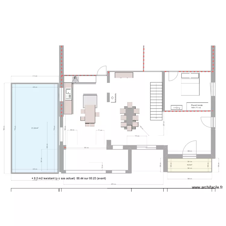 10 NB Largeur sas + test salon VR 2024. Plan de 