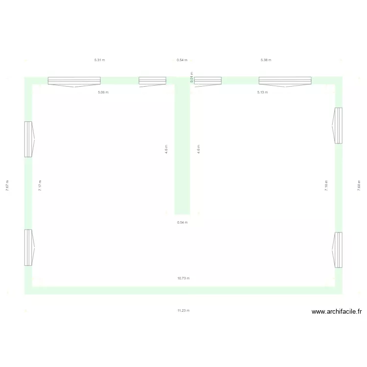 ODILE 1ER 2. Plan de ODILE 1ER 2. Plan de