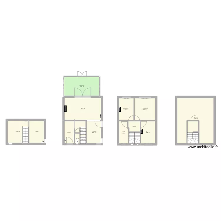 Pool tamines. Plan de 