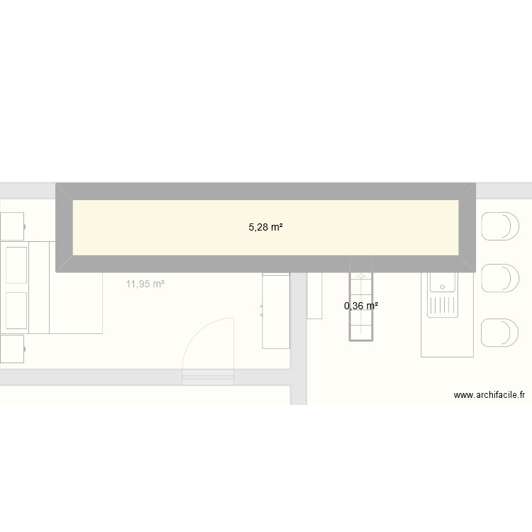 Maison. Plan de 20 pièces et 287 m2