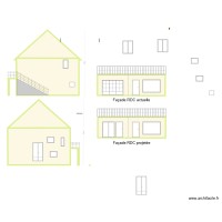 Plan de facade et toiture démo ktp