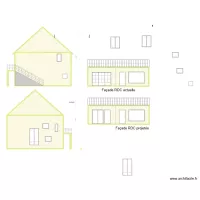 Plan de facade et toiture démo ktp