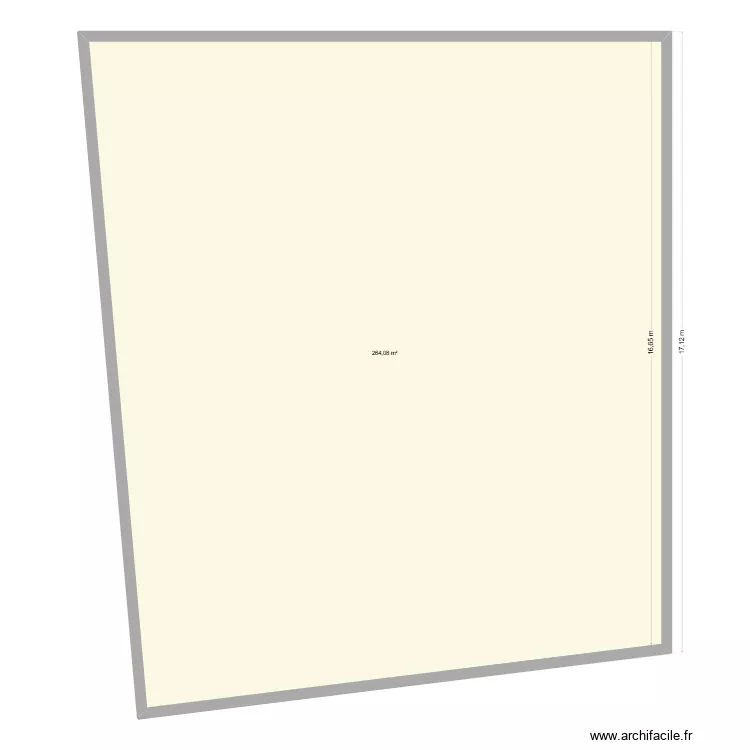 som. Plan de 1  et 264 m²