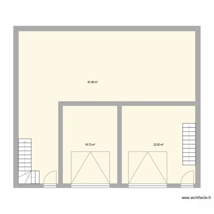 maison petit terrain. Plan de 3  et 101 m²