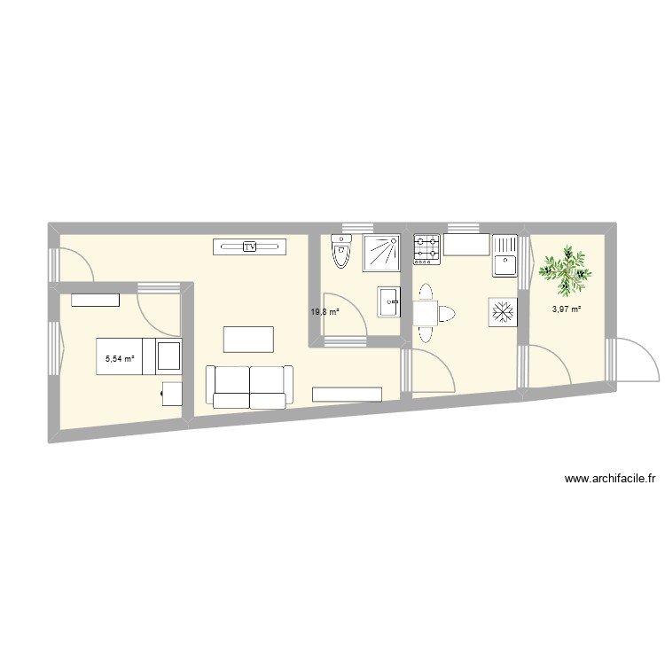 maison gardien. Plan de 0 pièce et 0 m2