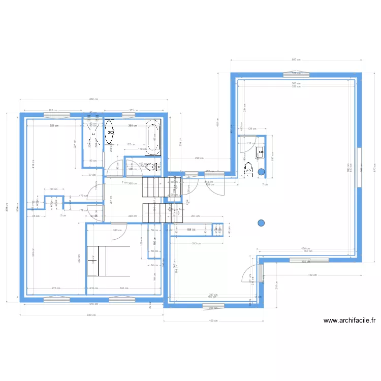 Modifs maison Doune V3. Plan de 