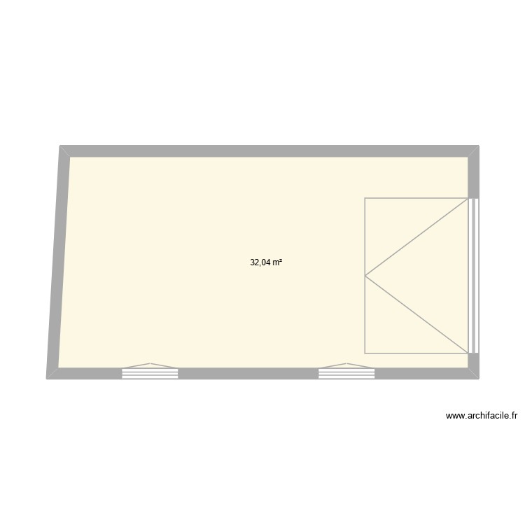 Garage. Plan de 0 pièce et 0 m2