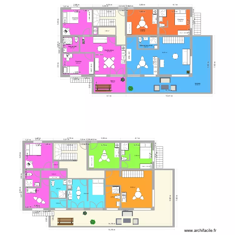 rez de chauss&eacute;. Plan de 