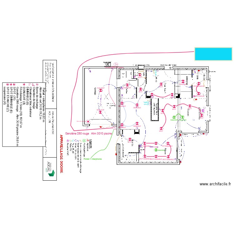 Florentin elec rdc. Plan de 0 pièce et 0 m2