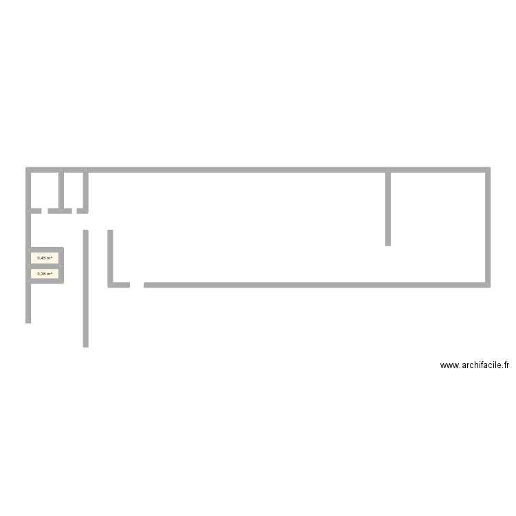 Carrefour Cancon. Plan de 0 pièce et 0 m2