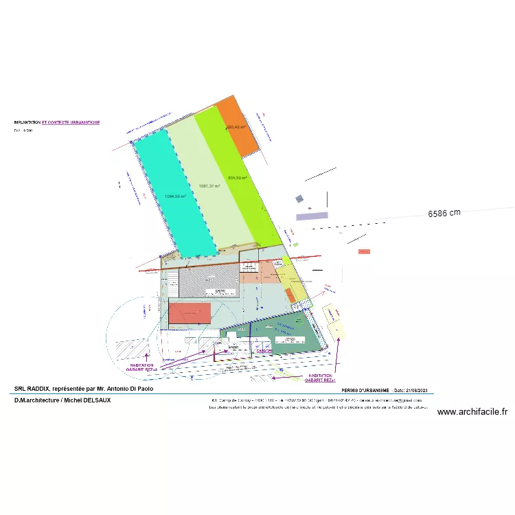 PARTAGE PRAIRIE 2. Plan de 