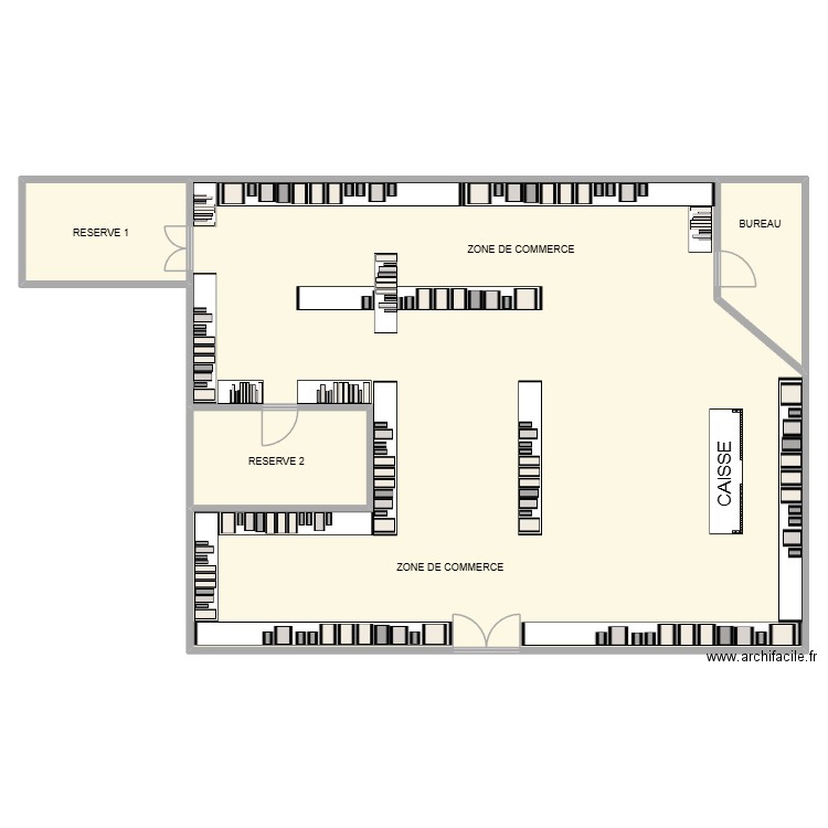 AMBIANCE ET STYLE. Plan de 4 pièces et 593 m2