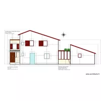 PLAN DE FACADE AVANT TRAVAUX V5