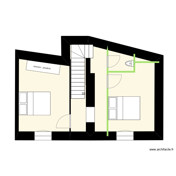 LENCLOITRE 1ER. Plan de 0 pièce et 0 m2