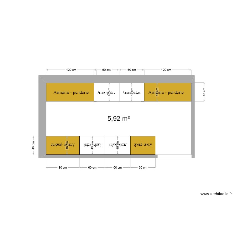 dressing Semussac. Plan de 0 pièce et 0 m2