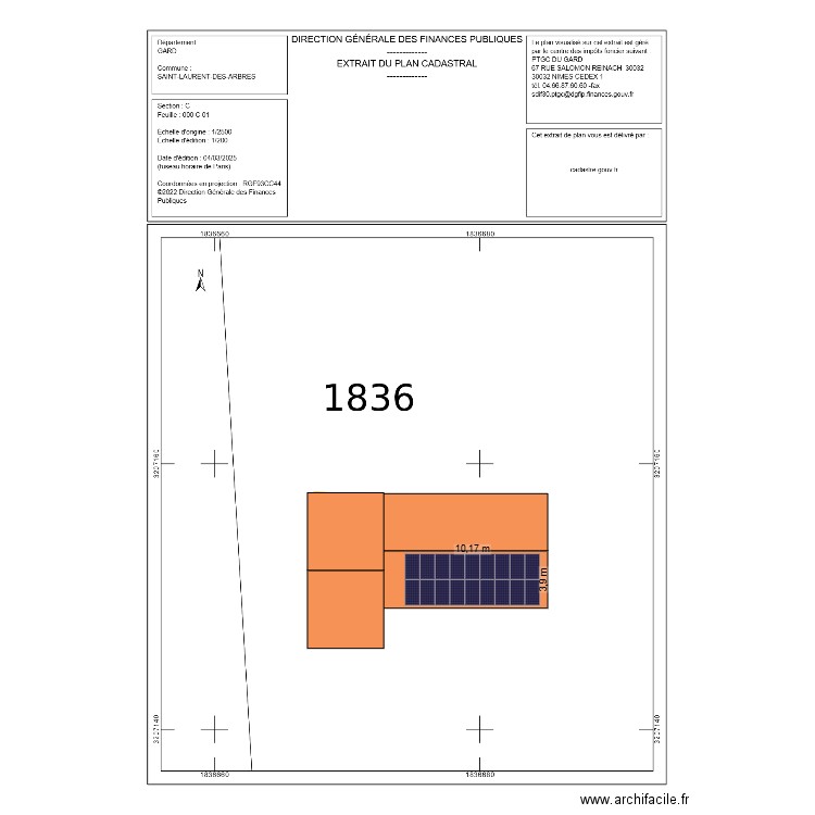 CLAPIERS. Plan de 0 pièce et 0 m2