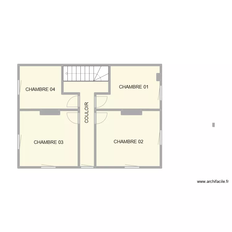 PLAN GALICIAN ETAGE. Plan de 
