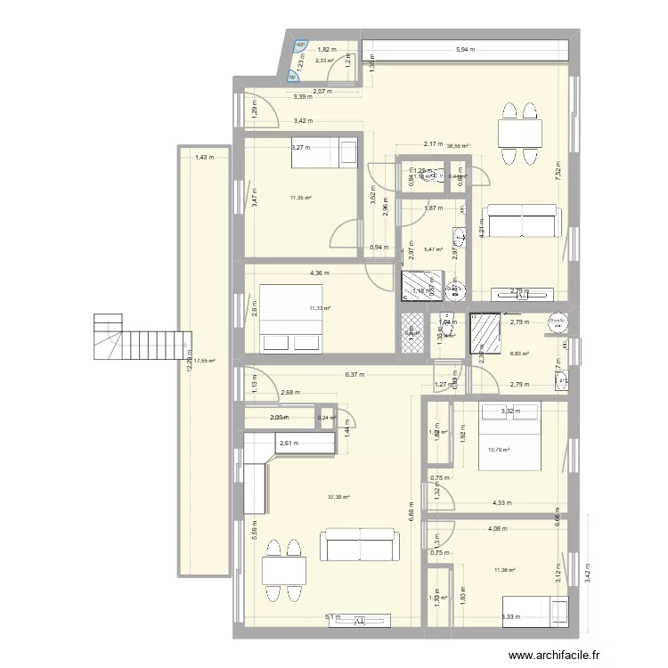 Modele entrées ext. Plan de 18 et 160 m² Modele entrées ext. Plan de 18 et 160 m²