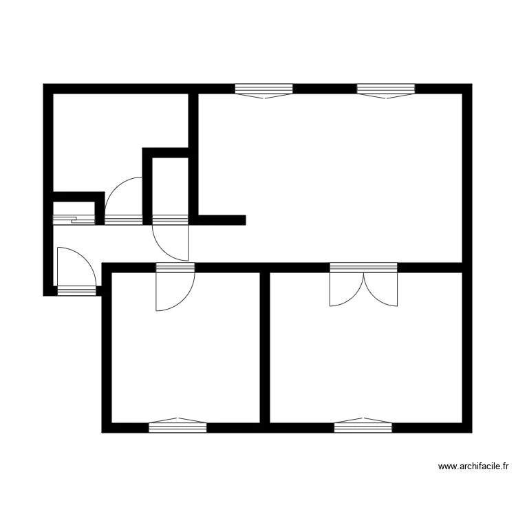 SCI LES ARVES RDC. Plan de SCI LES ARVES RDC. Plan de