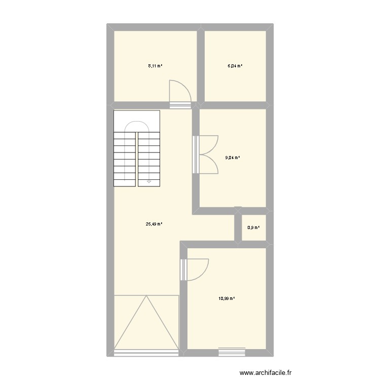75 cite mimoune. Plan de 0 pièce et 0 m2