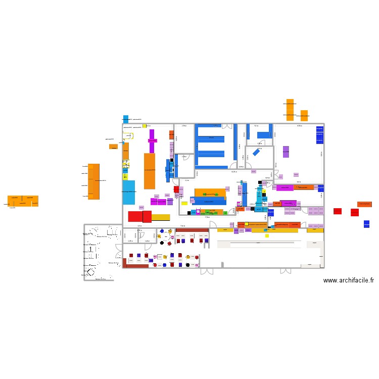 reserve 31.5/3. Plan de 10 pièces et 392 m2
