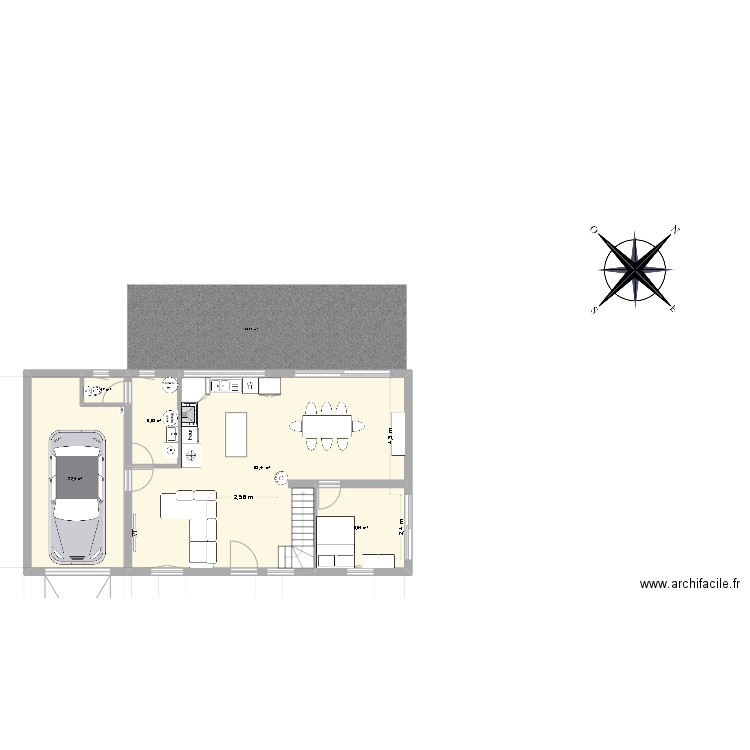 plan leo 3. Plan de 13 pièces et 270 m2