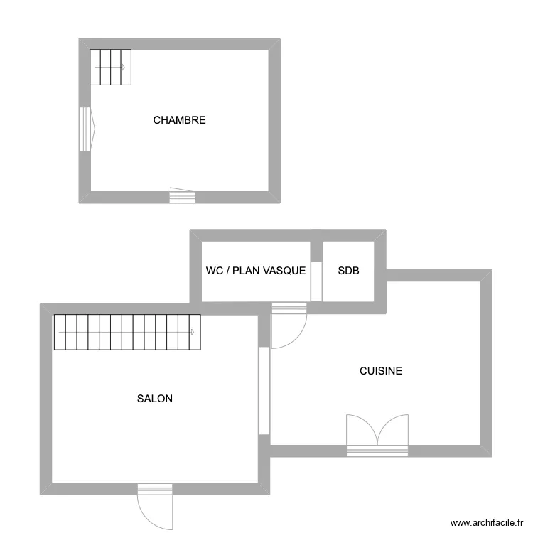 rez de chauss&eacute;. Plan de 