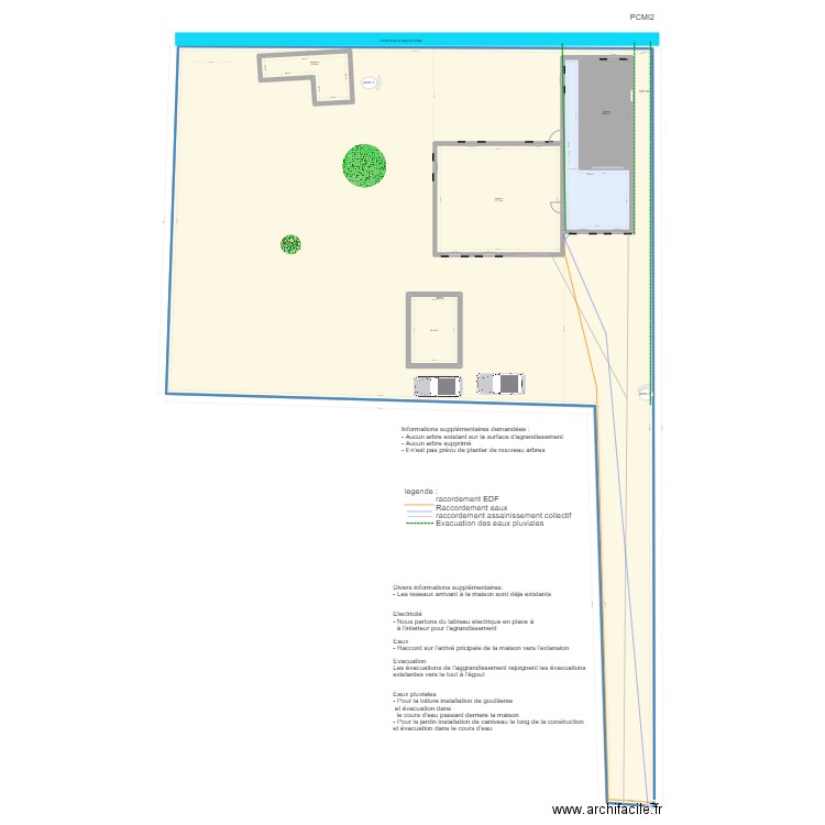 plan garage deplacé. Plan de 0 pièce et 0 m2