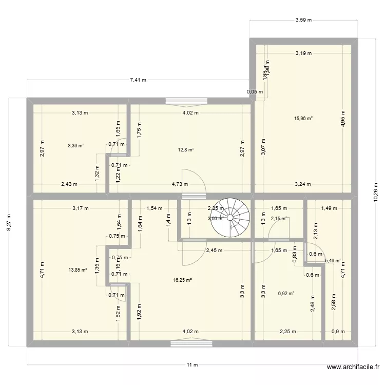 Meyjande étage. Plan de Meyjande étage. Plan de