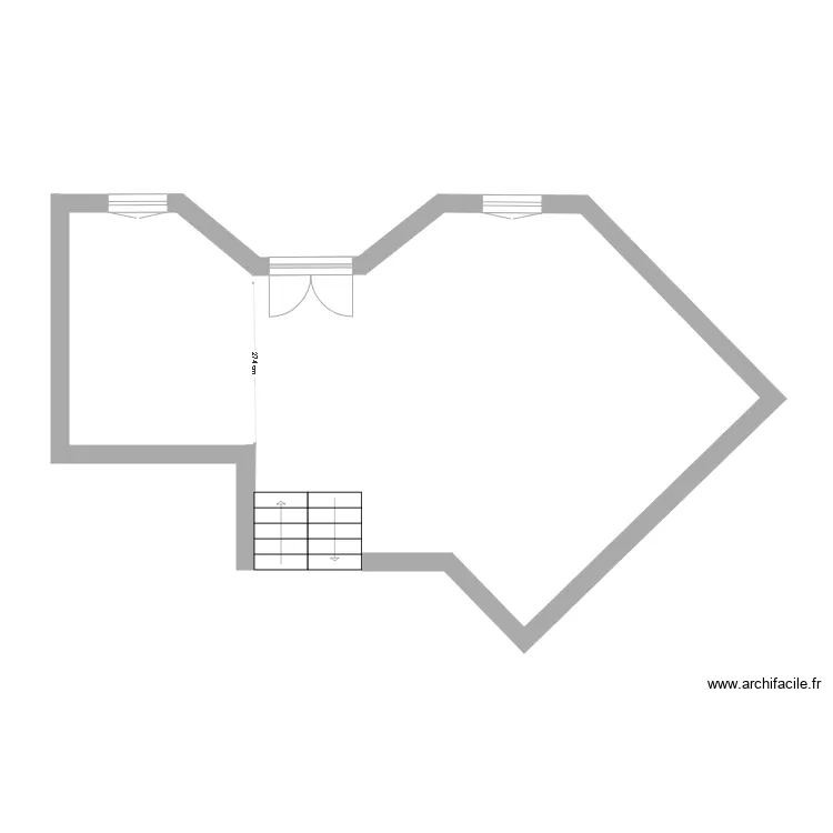 Vins Gugu plan maison. Plan de 