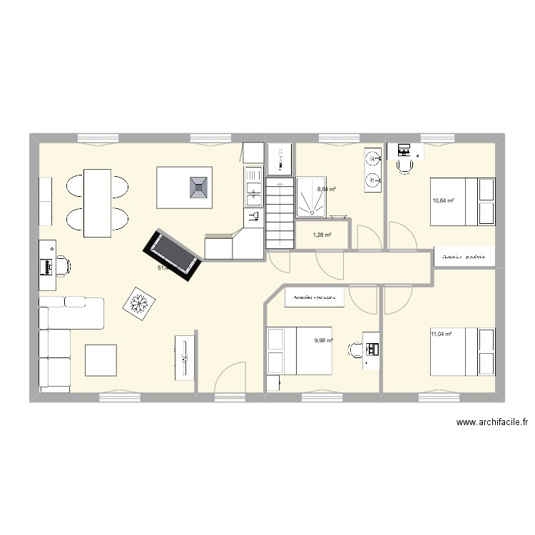 plan maison saint parres les vaudes n 1. Plan de 0 pièce et 0 m2