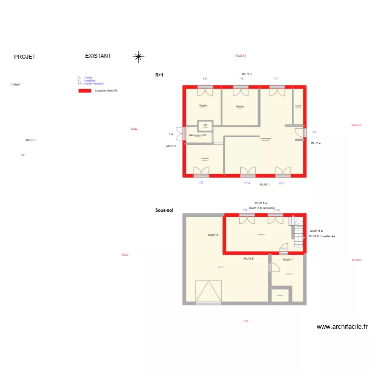 ANCARANI_Existant. Plan de ANCARANI_Existant. Plan de