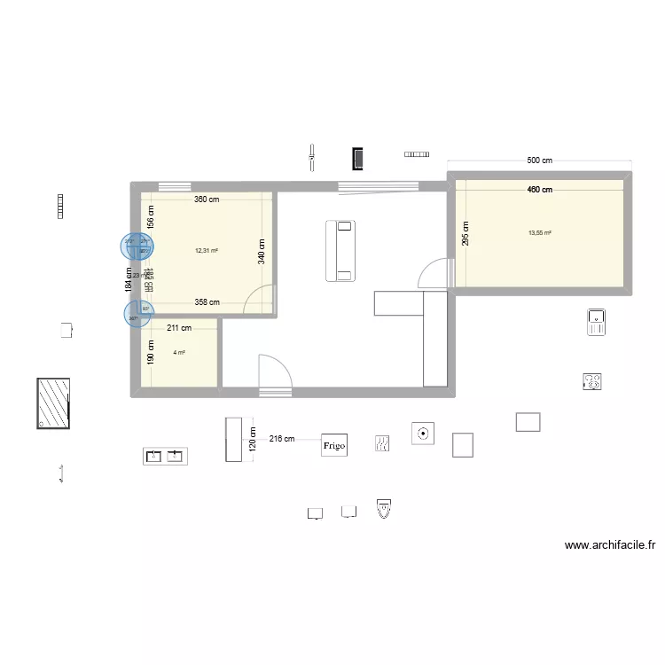 4 CENTRE BOURG. Plan de 4 CENTRE BOURG. Plan de