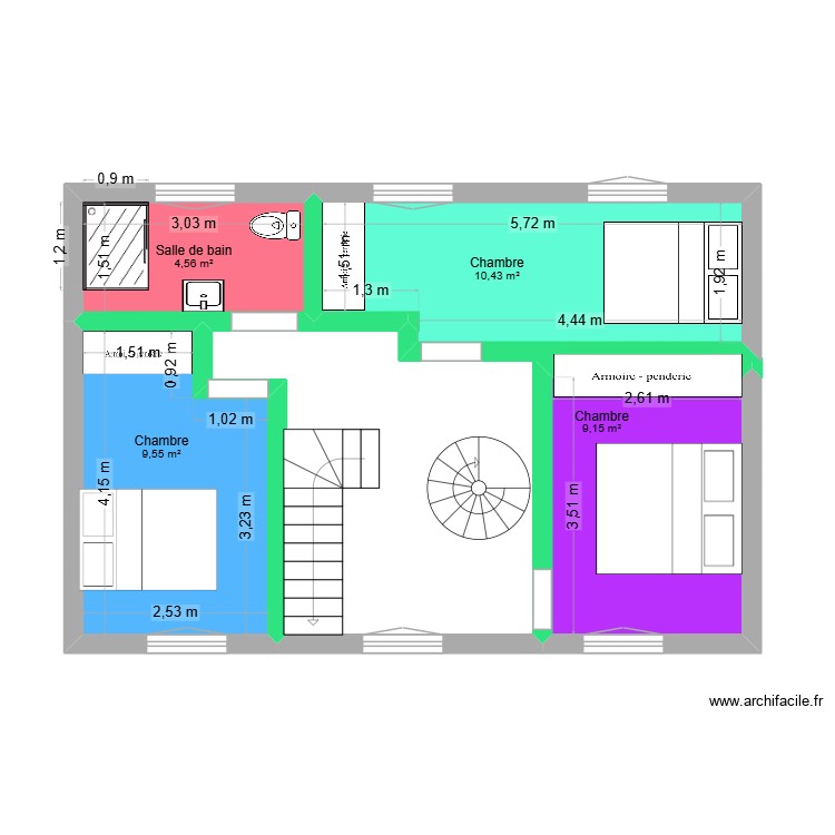 1er. Plan de 0 pièce et 0 m2 1er. Plan de 0 pièce et 0 m2