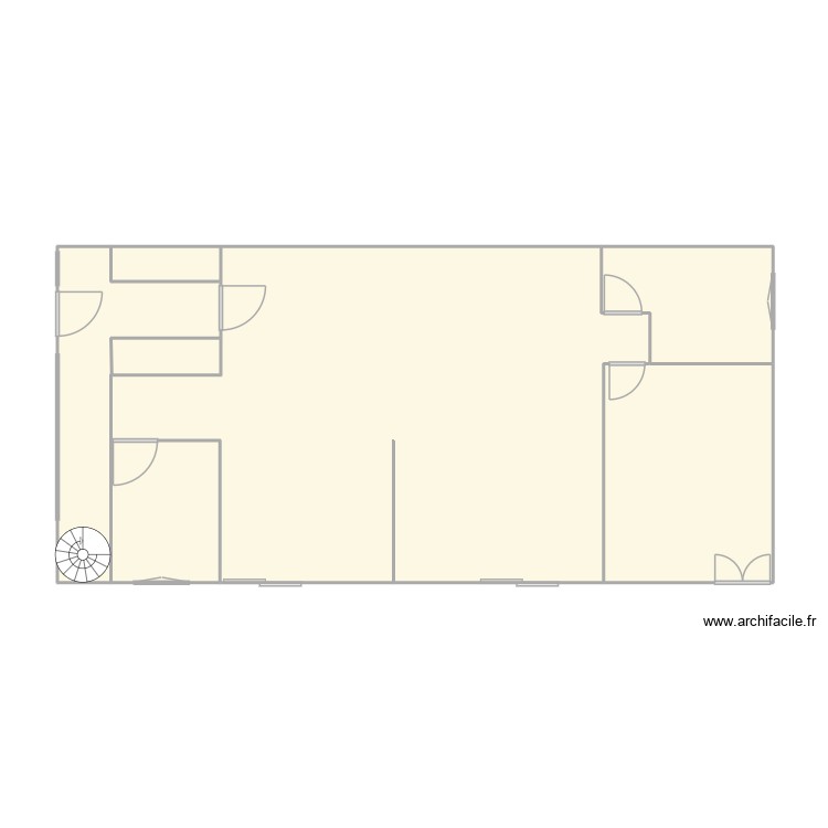 Maison Boulou RDJ. Plan de 0 pièce et 0 m2