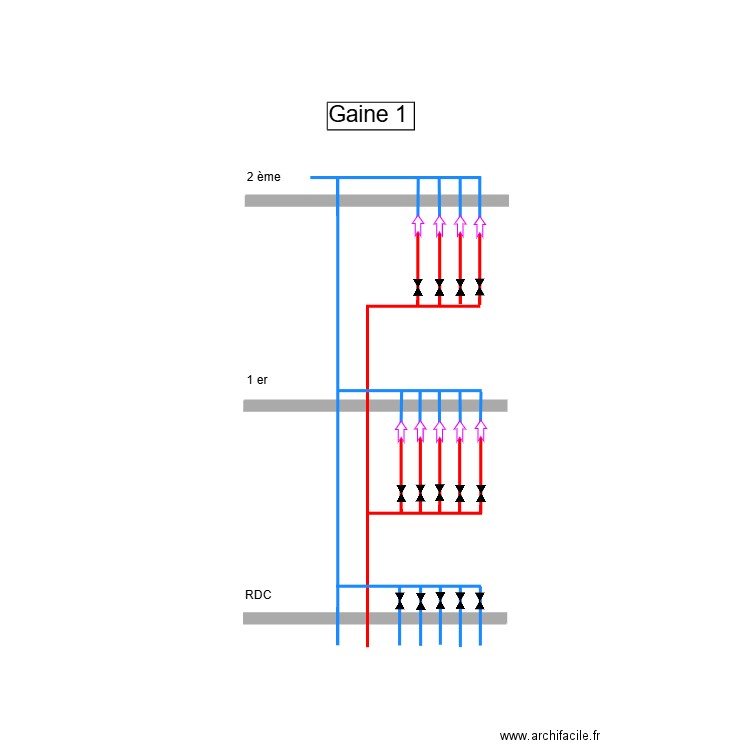 Berthem Gaine 1. Plan de 0 pièce et 0 m2