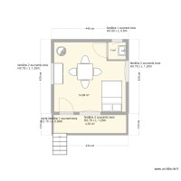 plan cabane 4personnes