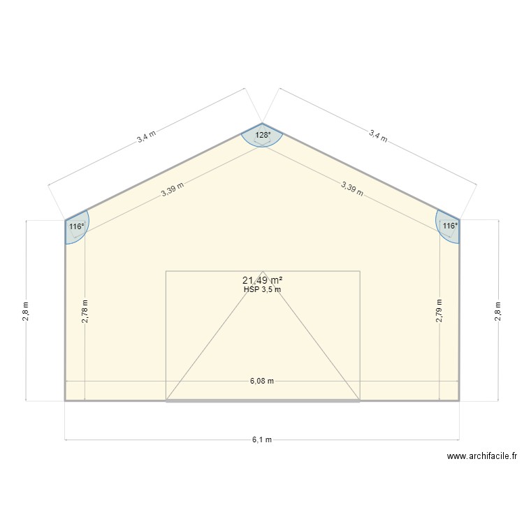 BASE FACADE . Plan de 0 pièce et 0 m2