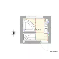 Grande salle de bain future 3 Elec