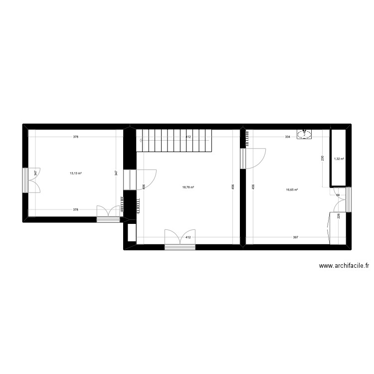 BARBIZON 888 EXISTANT ÉTAGE. Plan de 0 pièce et 0 m2