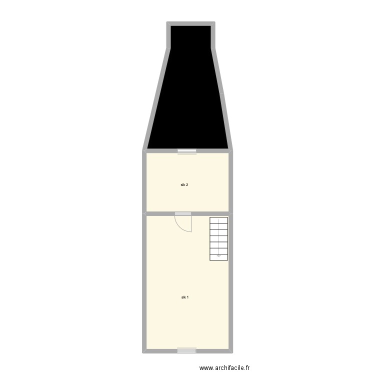plan V+2 Blauwstr. Plan de 0 pièce et 0 m2