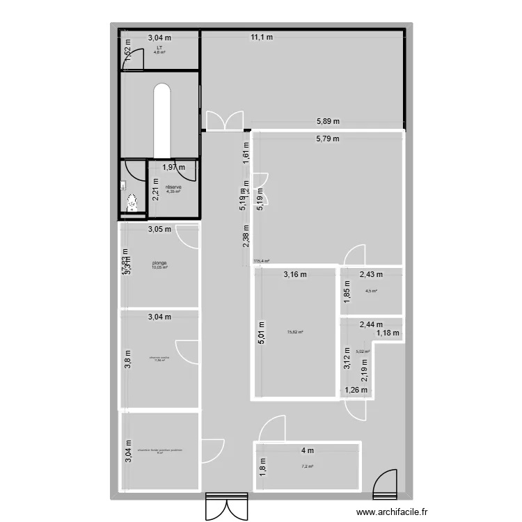 dark richard. Plan de 10 Pièces et 270 m² dark richard. Plan de 10 Pièces et 270 m²