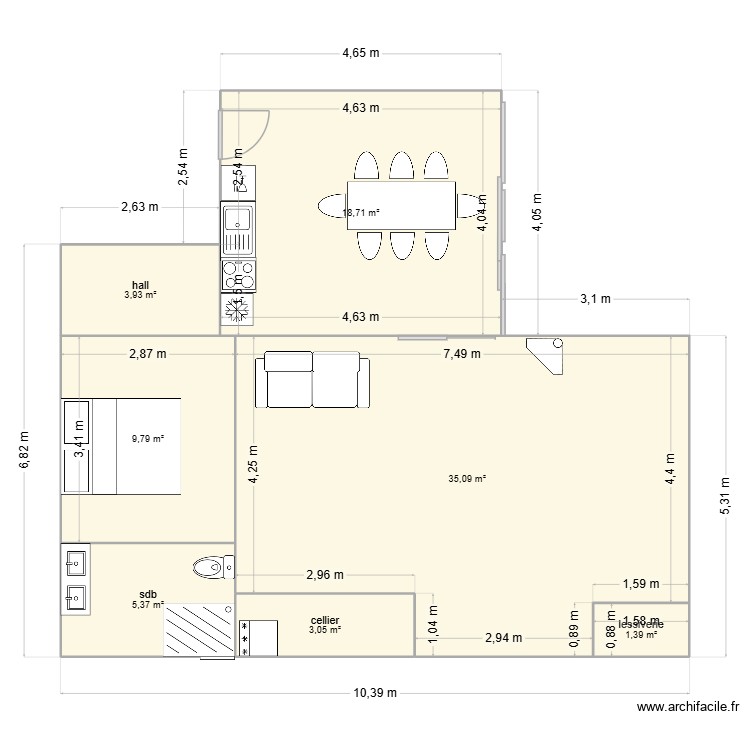 Brenets 3-1. Plan de 0 pièce et 0 m2