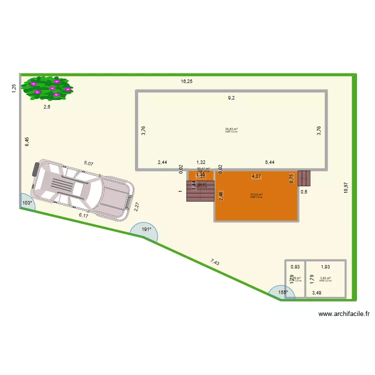 PASCAL ISABELLE. Plan de 6  et 196 m²