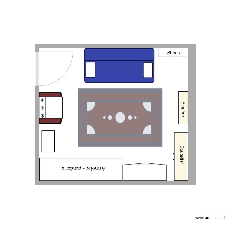 Cave. Plan de 0 pièce et 0 m2